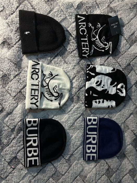 Стильные шапки 100% Burbery!