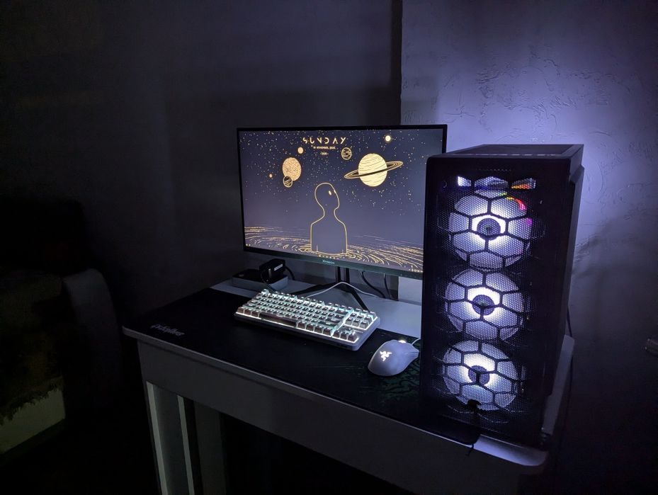 Игравой компьютер, весь комплект