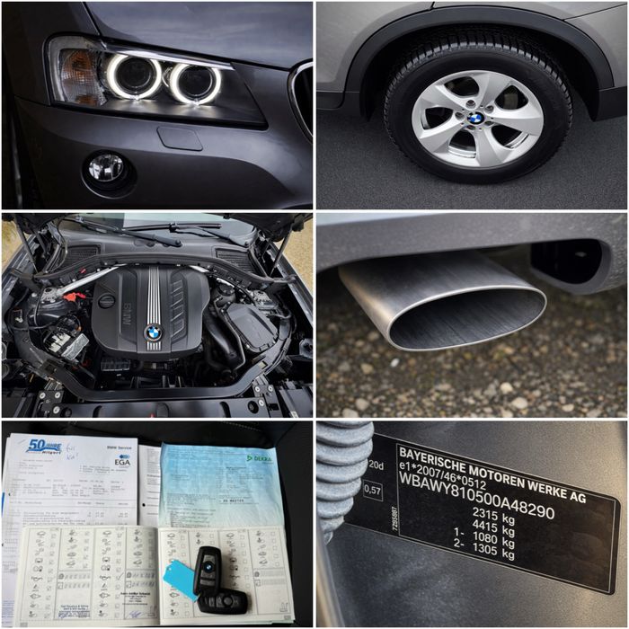 BMW X3 20d F25 Automat 4x4‼️Navi Piele Bi-Xenon Keyless Tzol‼️Impecabi