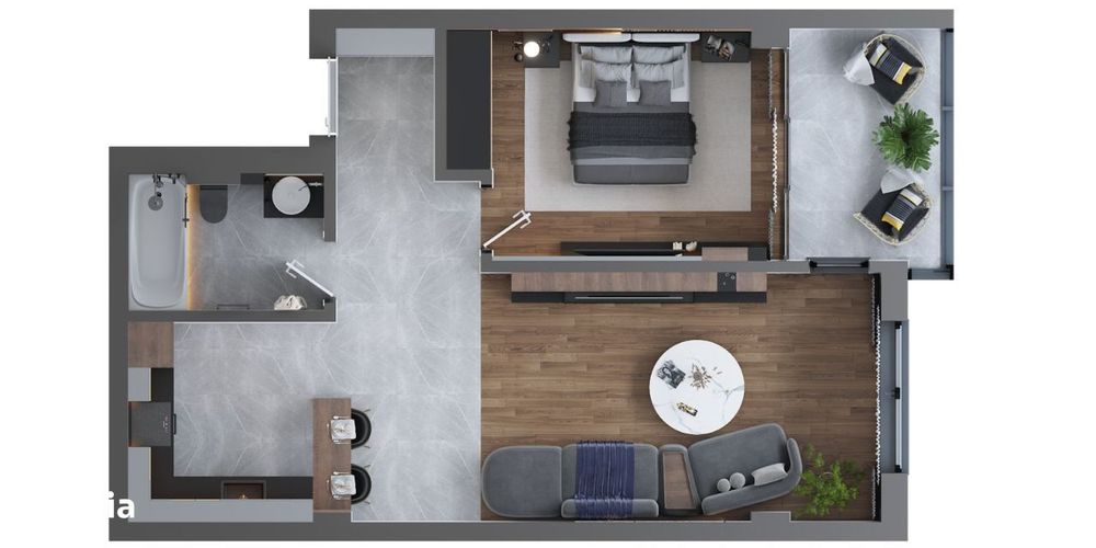Comat Towers, Ap. 2 Camere, 59 mp, Zona Păcurari – Dacia