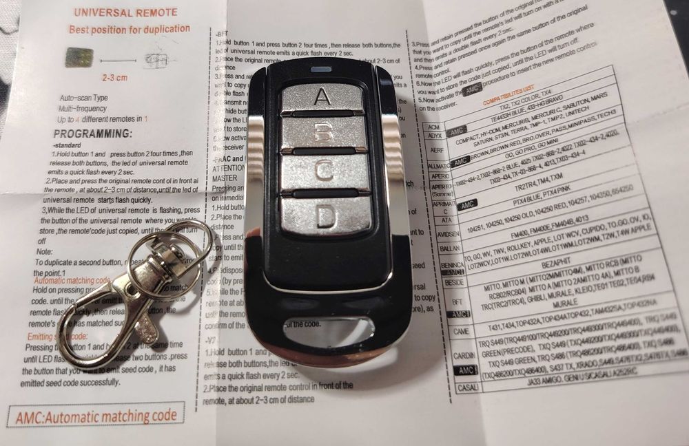 дистанционно управление обучаемо и клониращо remote control
