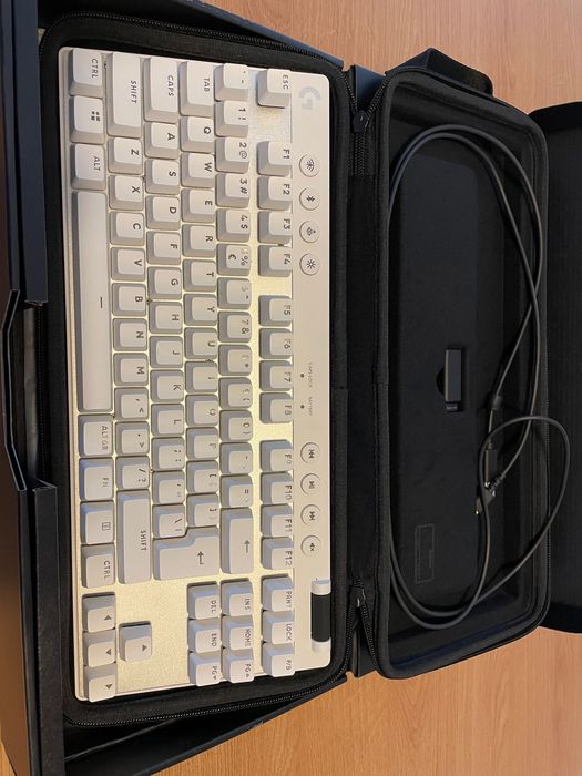 Клавиатура Logitech PRO X TKL Lightspeed, White