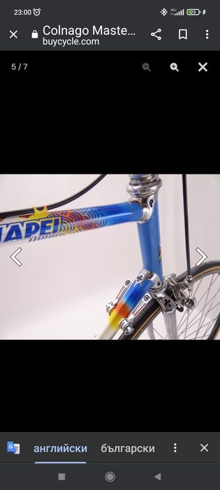 Colnago Master Mapei 1987г