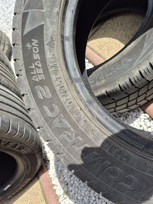 Vând cauciucuri 205/65/16 C M+S // Toate sezoanel// 2și2