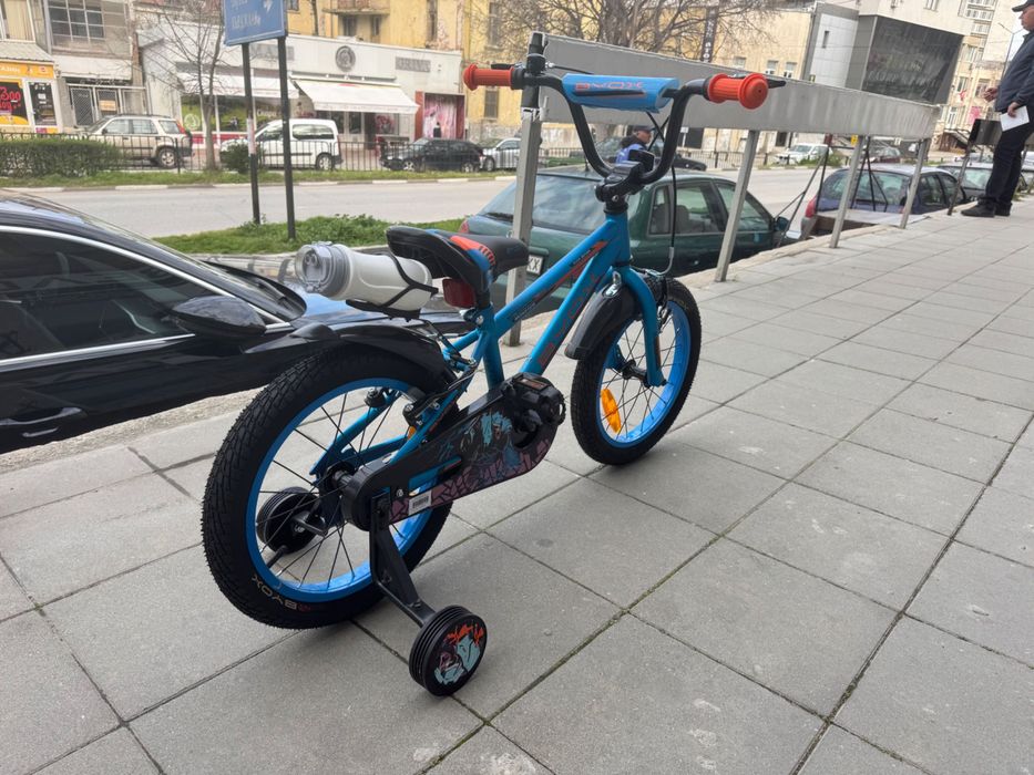 Детско колело BYOX MONSTER 16" Син ! Нов + Гаранция !