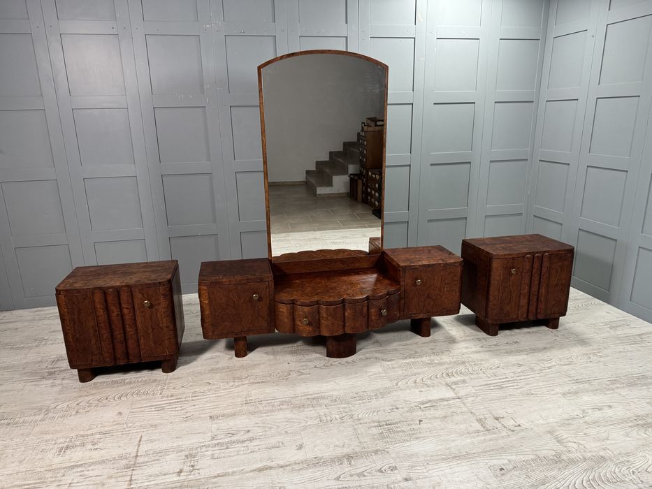 Тоалетка с нощни шкафчета Art Deco Р530