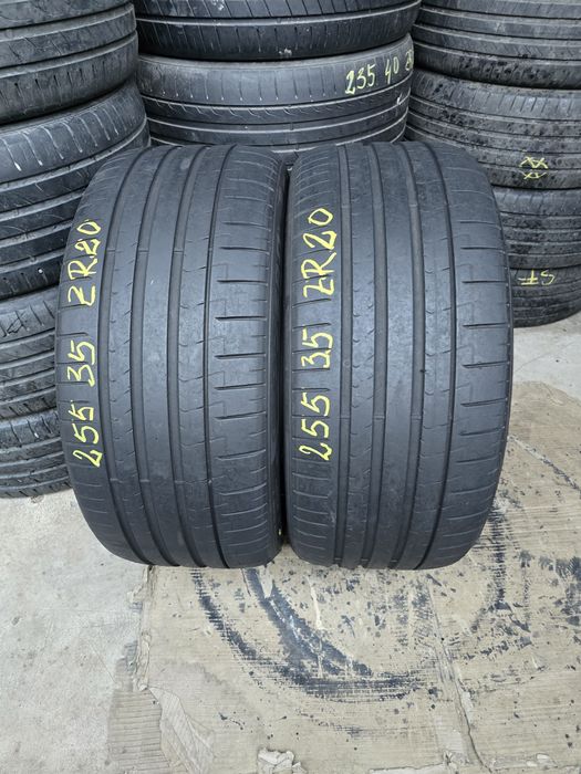 2 Anvelope Vară Pirelli P Zero 255/35 ZR20  DOT 4223.