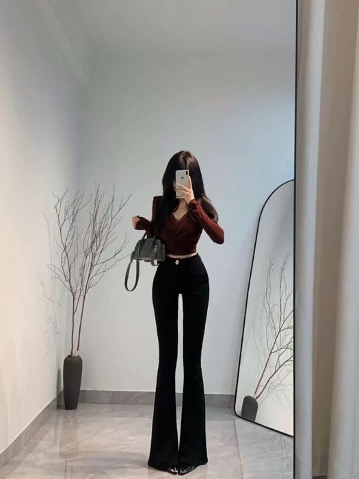 Джинсы клещ синий и черный