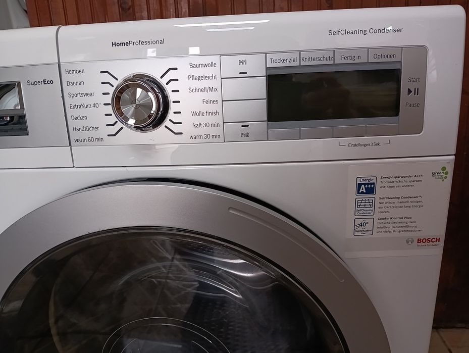 Сушилня с термопомпа Бош Bosch Home Professional 8кг А+++ 2 г.гаранция