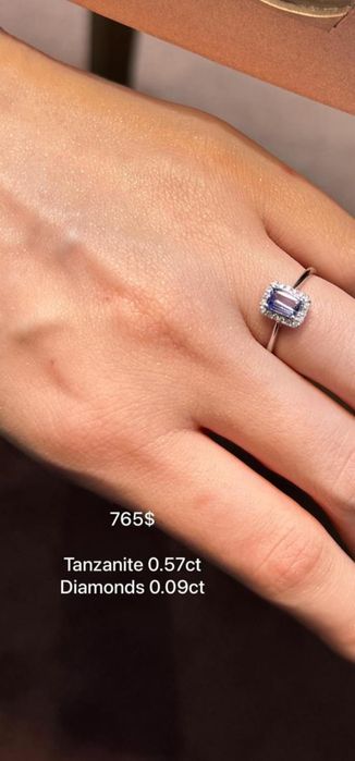 Продам кольцо с брилиантом