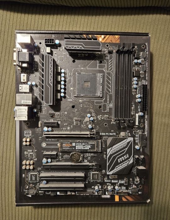 Placa de baza msi b350 pc mate