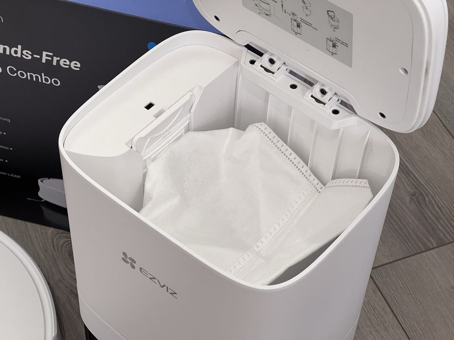 Aspirator robot EZVIZ RE4 Plus, functie mop, autonomie 240 min, Wi-Fi