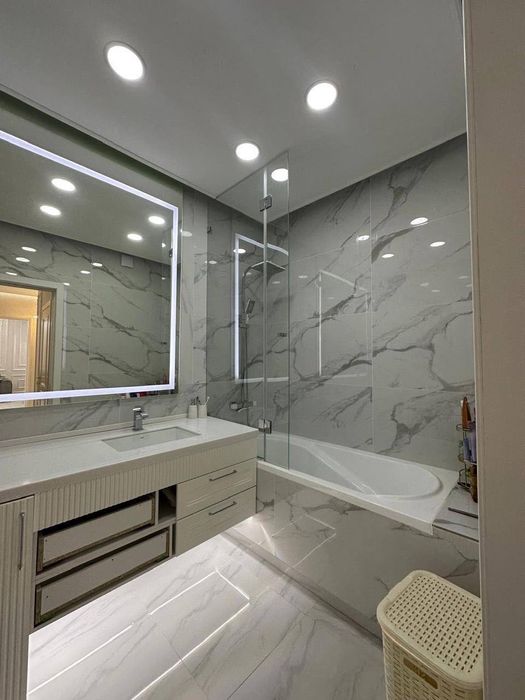 Сдается просторная 2-ком квартира в ЖК "Silk Road" ул Сайрам 2/5/9 А1