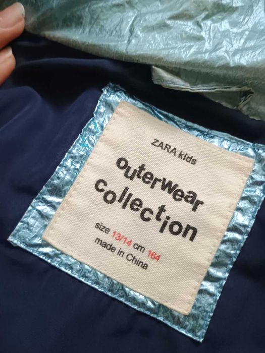 ZARA Kids металик яке-13-14г/164см