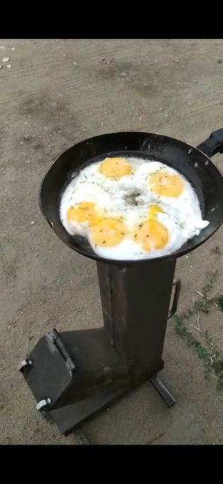 Печь ракета.Садовый инвентарь