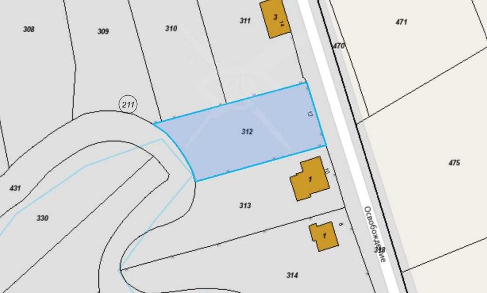 Парцел в регулацията на Конуш 70845