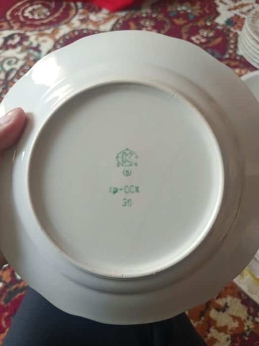 Набор тарелок 12щт каждый 2размера