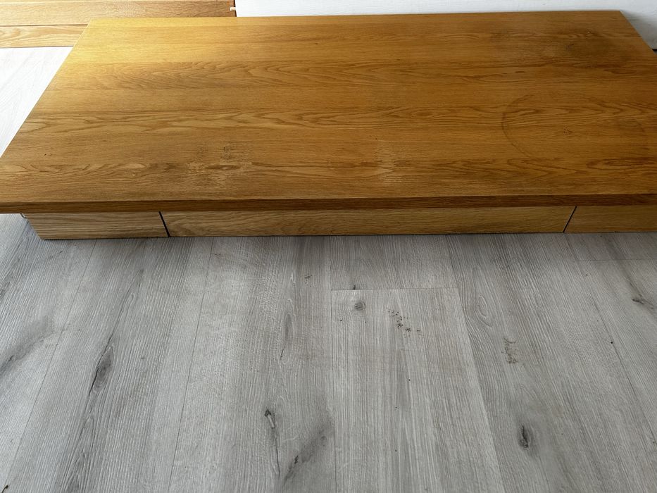 Масивно дъбово бюро JYSK (серия Kalby) – Естествено дърво