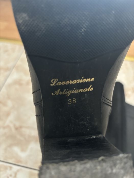 Дамски ботуши от естествена кожа