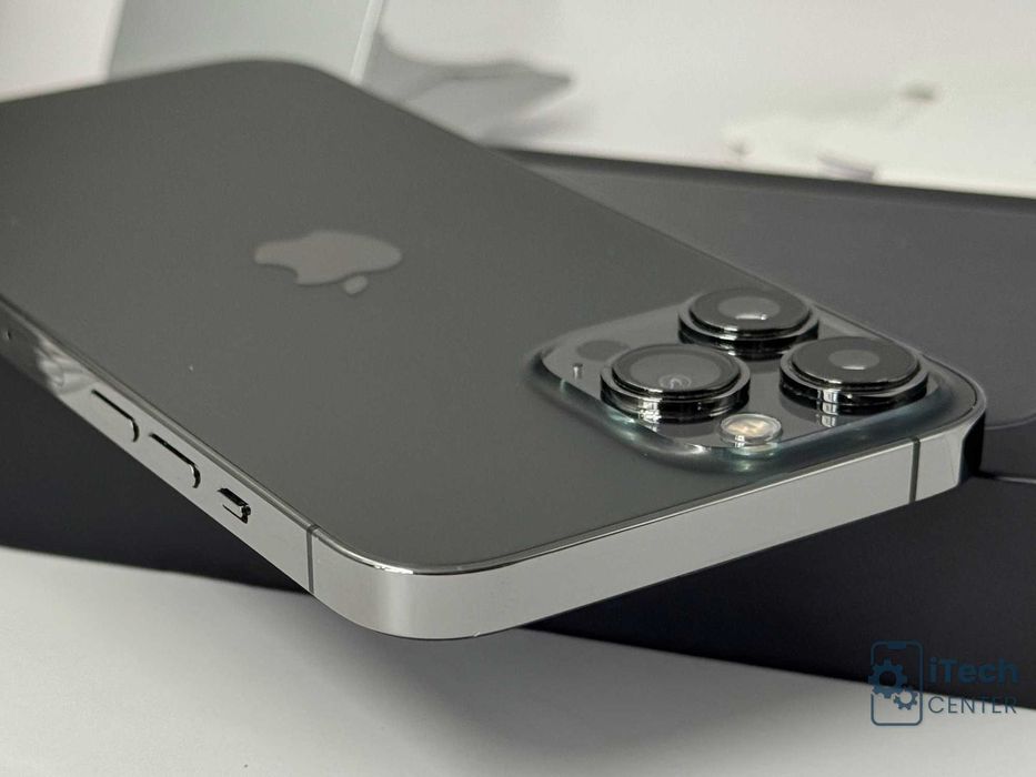 iPhone 13 Pro MAX, 256GB, Black, 100% батерия, КАТО НОВ, ГАРАНЦИЯ!