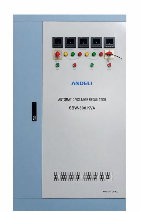 Стабилизатор напряжения 300 КВА. Андели SBW-300 КВА