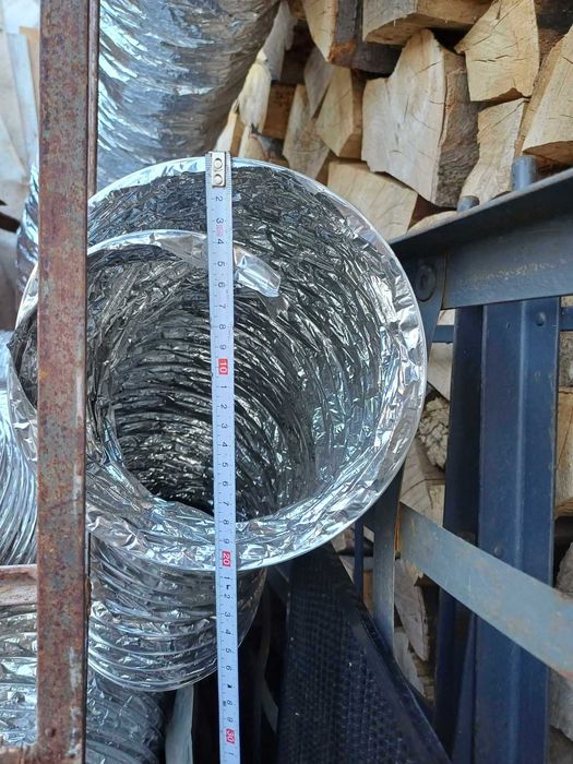 Tub flexibil aluminiu, D 200 & 300 mm