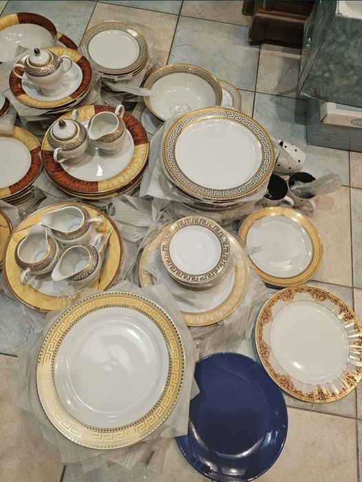 Сахарница, молочница, посуда