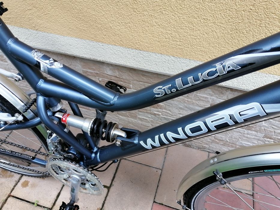 Winora 28 St lucia Двойно окачване!