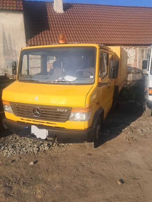 Camionetă Mercedes Vario 512D demarată 3,5t basculă Meiller Kipper atestat vechicul istoric[608D 609D 611D 612D 614D 709D 711D 809D 811D 814D 815D 816