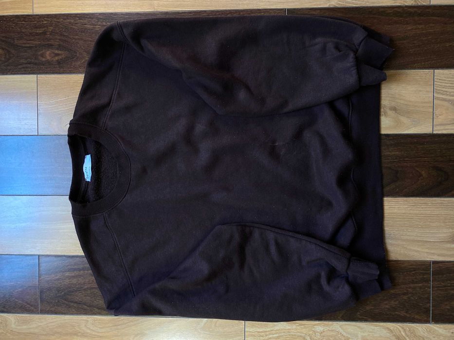 Bluză Sweatshirt Bershka Neagră Basic Fleece