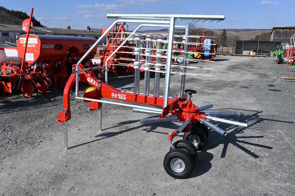 Grebla rotativa de adunat DA ROS GR 330 TW - fabricat in ITALIA