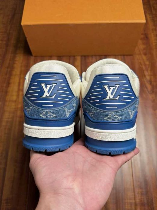 Louis Vuitton Trainer LV Monogram Denim Blue 40-46