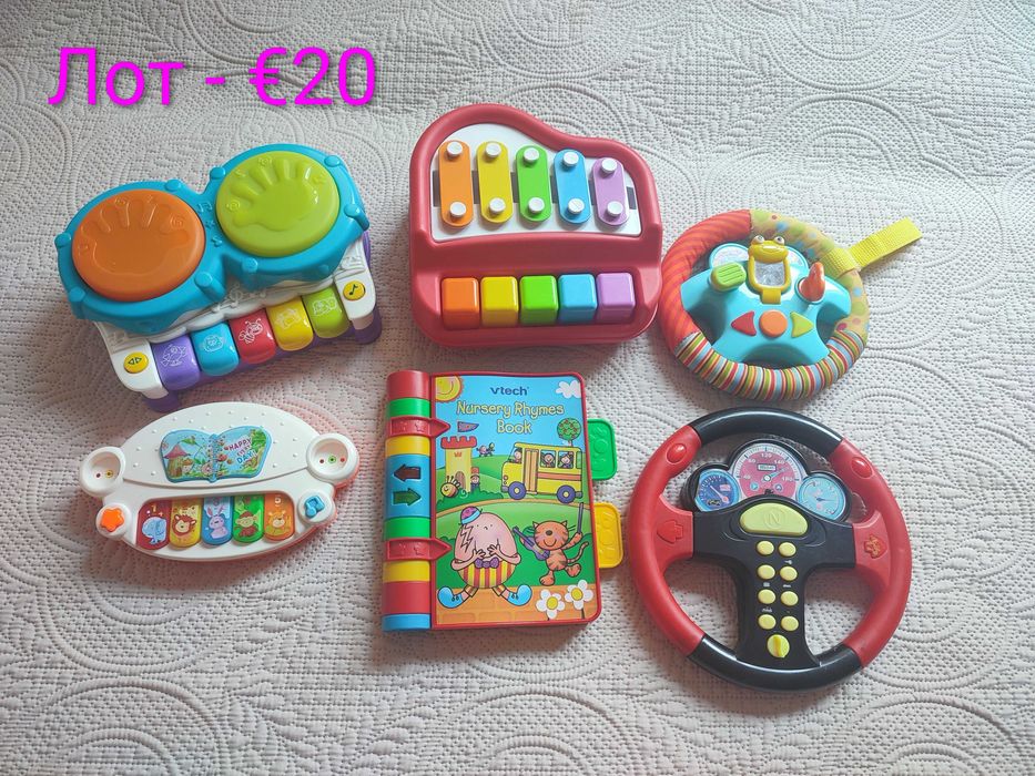 Лот музикални играчки