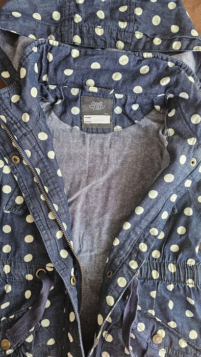 Детско дънково яке / парка за момиче