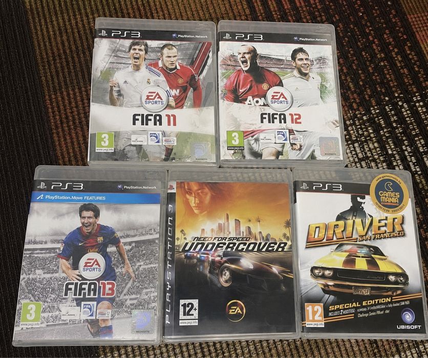 Playstation 3 super slim със игри