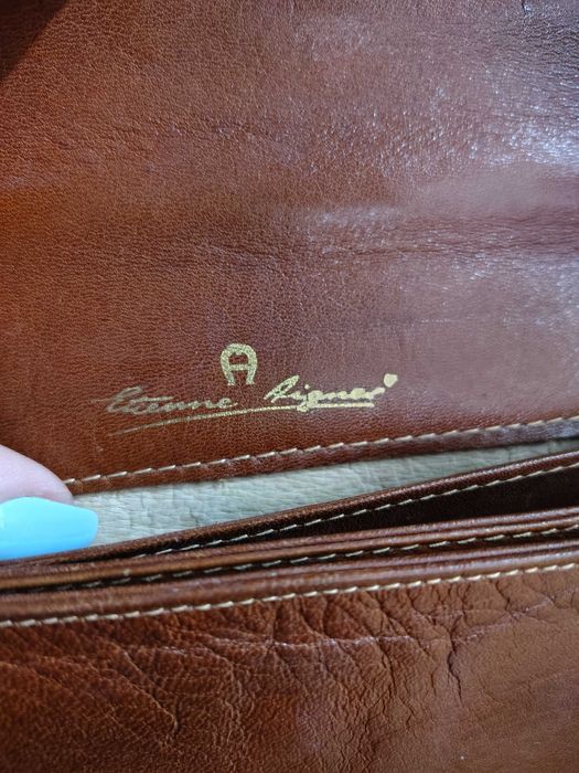 Geantă Aigner originală din piele naturală