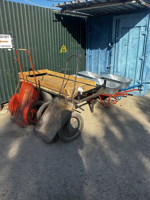Продам тачки телеги новые бушные
