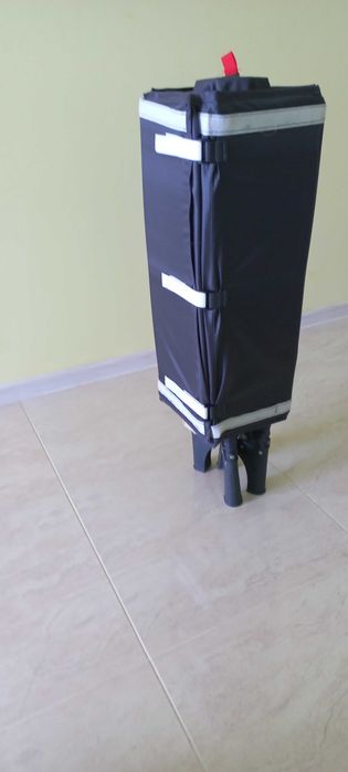 Продавам детско легло-кошара-сгъваемо с матрак