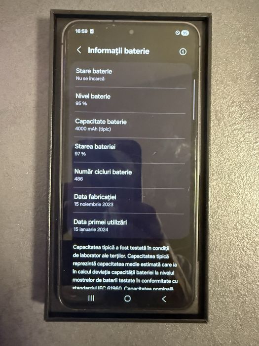 Samsung Galaxy s24 + husa LaterCase