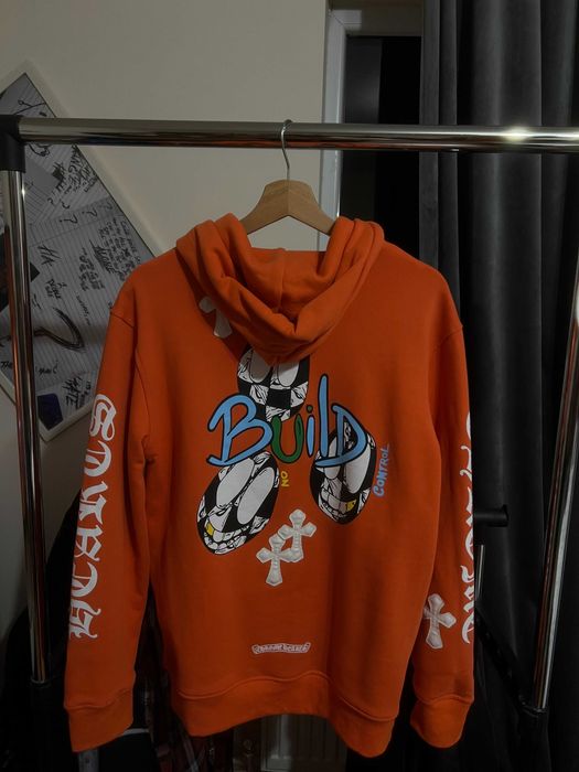 Hanorac Chrome Hearts Portocaliu