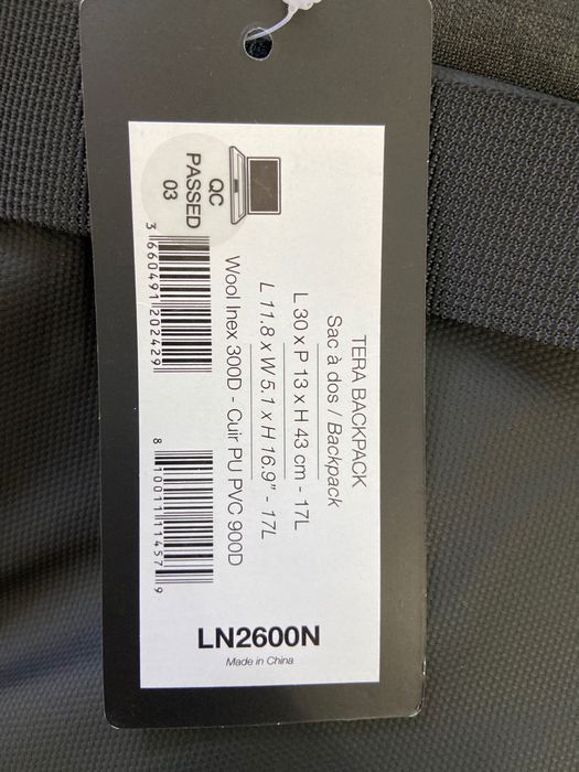 Продам рюкзак для ноутбука LEXON TERA