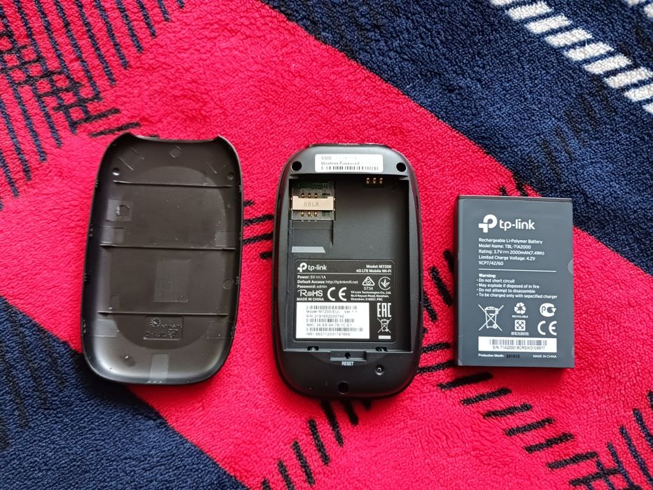 Router 4G TP-Link M7200 Modem cu SIM Hotspot WiFi decodat