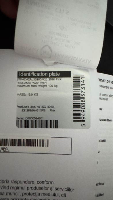 Bicicleta Impecabila Pegas Strada 2021 - Roz