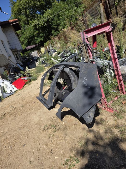 Vw golf 7 лява страница панел калник колонка праг