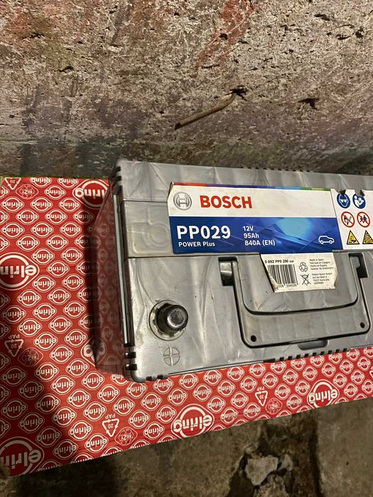Почти нов акумулатор Bosch/Бош PP029 95 амп/ч L+ Азиатка с гаранция