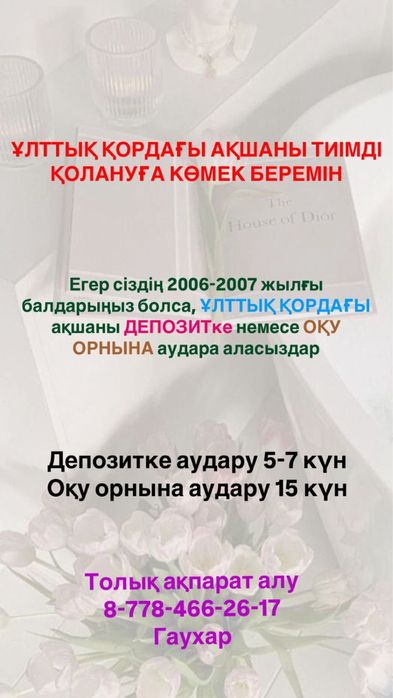 Арест ИП/ТОО ЕНПФ Декрет Субсидия Егов