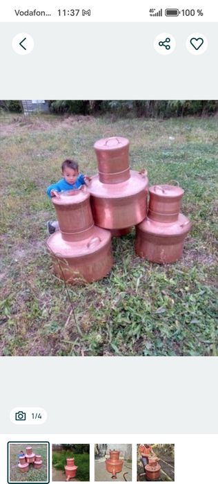Vând cazan tuica 65l, pretul este negociabil!