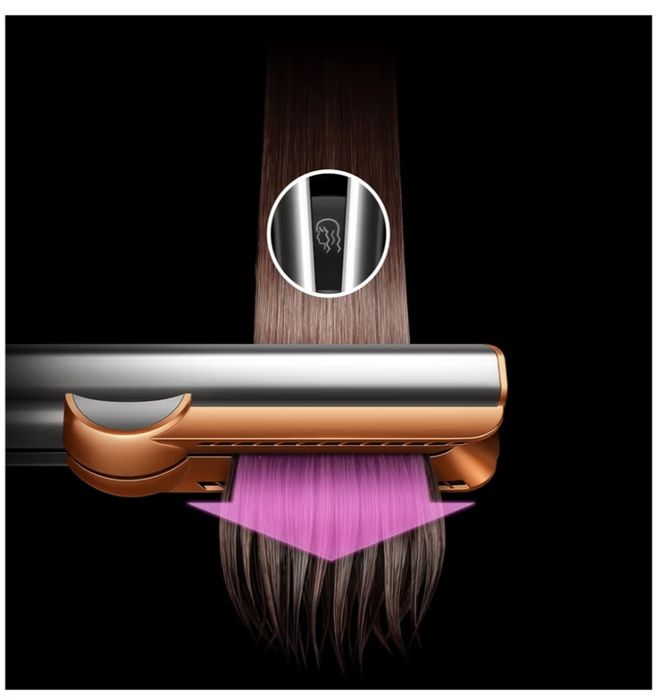 Нова Оригинална Преса - Dyson Airstrait™ Haarglätter (Ceramic Pink/Ros