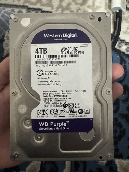 Жестки диск 4 тб