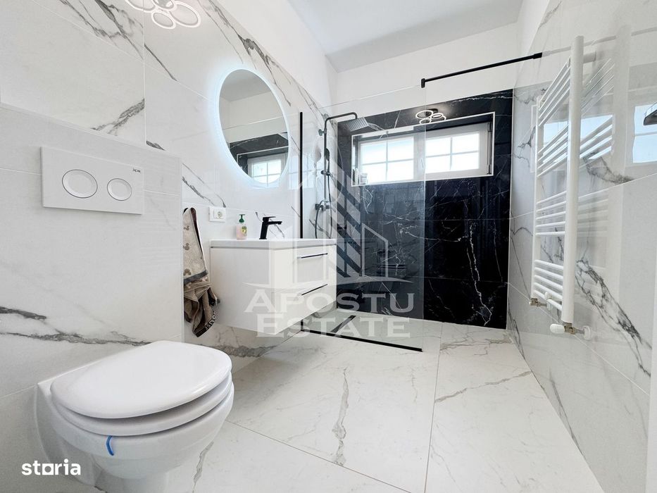 Apartament 2 camere de vanzare 54 mp utili, balcon, Giroc